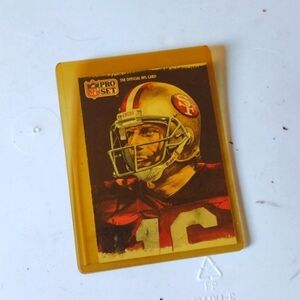 Joe Montana and Jerry Rice FB Cards